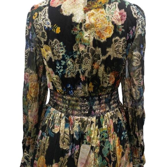 Hemant and Nandita Rafa Maxi Dress in Black Medium  New with tags! - Picture 6 of 13